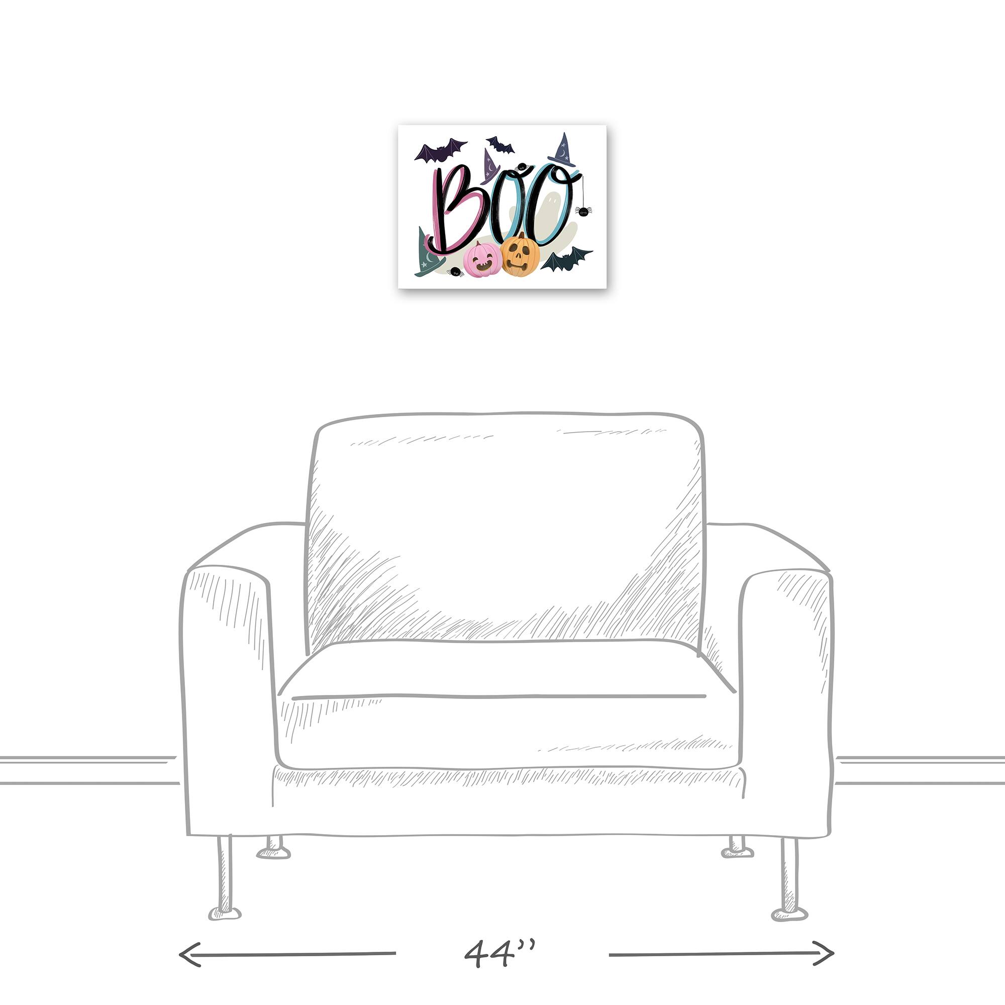 Boo Icons Canvas Wall Art
